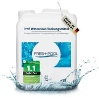 Fresh-pool Profi Waterclear Flockungsmittel 5 Liter - Flockmittel Pool