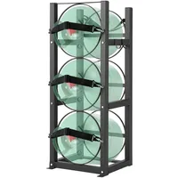 Vevor Kältemitteltankgestell, mit 3 Flaschentanks 30 lbs, Flaschentankgestell 12,79