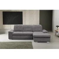 Werk2 Ecksofa Carmen, Sofa, Eckcouch mit Schlaffunktion, Bettkasten und