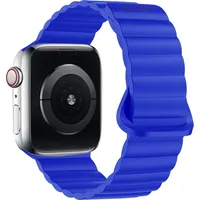 Decoded Silicone Magnet Traction Loop Strap 44/45/46/49mm Cobalt