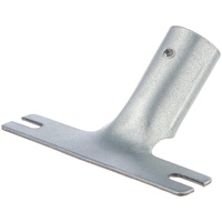 Masta Metallstielhalter flach für Besenstiele bis Durchmesser 23,5 mm