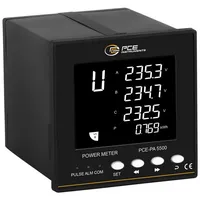 PCE Instruments Leistungsmesser PCE-PA 5500 Wechselspannung 30...264 V |Genauigkeitsklasse
