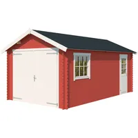 Lasita Maja Garage Dillon 3,20 x 5,60 m rot