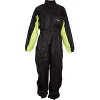 Modeka Black Rain, Regenkombi 1tlg. - Schwarz/Neon-Gelb - XL