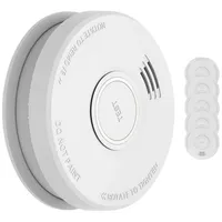 SHD Rauchmelder Set wechselbare Batterien (6X) - DIN EN14604