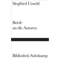 Suhrkamp Briefe an die Autoren