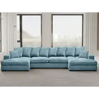 Kaiser möbel Ecksofa mit schlaffunktion und bettkasten, Sofa U-form,