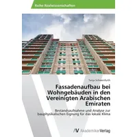 Av Akademikerverlag Schweinfurth, T: Fassadenaufbau bei Wohngebäuden in den