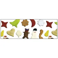 Ursus Transparentpapier 115g/qm A4 VE=25 Blatt Winterzauber Weihnachtsbäckerei
