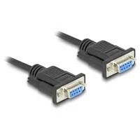 DeLock Seriell Anschlusskabel [1x D-SUB-Buchse 9pol. - 1x D-SUB-Buchse