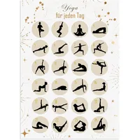 Nastami Postkarte YOGA HELL Yogaübungen für jeden Tag DIN