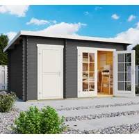 Lasita Maja Gartenhaus »Belmont 1«, grau