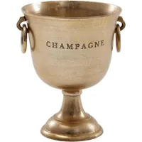 Wohnling Mid.you Champagnerkühler Gold, Metall, 28.5x37.5x28.5 cm Essen &