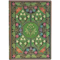 Paperblanks Softcover Notizbuch Blühende Poesie, Midi, Liniert,