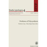 De Gruyter Problems of Polysynthesis Studia Typologica 4,
