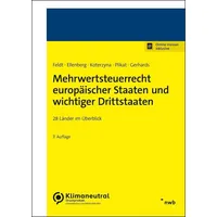 Nwb Verlag Mehrwertsteuerrecht europäischer Staaten und wichtiger Drittstaaten