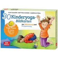 Don Bosco 30 Kinderyoga-Bildkarten zur Aktivierung und Entspannung