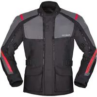 Modeka Varus Textiljacke wasserdicht - schwarz-dunkelgrau - 2XL