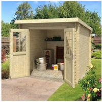 Lasita Maja Gartenhaus »Indi 175«, beige