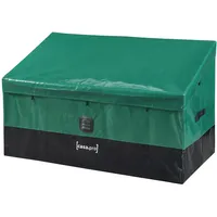 Casa.pro Kissenbox, Alanno 122x64x76cm Grün/Schwarz
