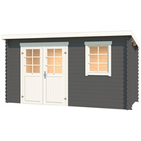 Lasita Maja Gartenhaus »Amira 175«, Blochbohlenhaus 28mm, Fundamentmass 3800x1750,
