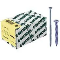 E-Norm Spanplattenschraube zn blau TG ISR 6,0 x 70/42