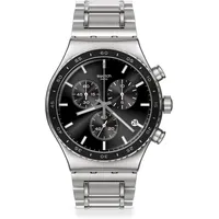 Swatch CARBONIUM DREAM Herrenchronograph Edelstahl 43 mm YVS495G