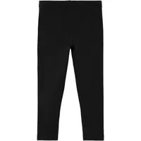 NAME IT Mädchen NKFVIVIAN Capri FF NOOS Leggings, Black,