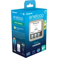 Panasonic eneloop Akku NiMH, Universal Ladegerät, Basic Charger inkl.