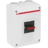 ABB OTE36T4M EMV-Sicherheitsschalter 4-polig 22 kW 400V m. schwarzem