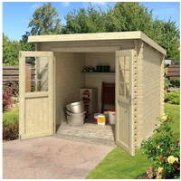Lasita Maja Gartenhaus »Indi 230«, beige