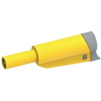 ELECTRO PJP 1076-CD1-J Laborstecker Stecker, gerade Stift-Ø: 4mm Gelb