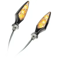 KELLERMANN Rhombus S Dark LED Blinker schwarz Paar