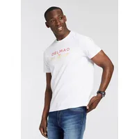 Delmao DELMAO, T-Shirt gelb / pink / weiß, 4XL