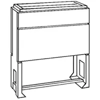Striebel & John EH3SE2EI EHDB25 DIN-Sockel Baupaket 900x1110x310 Gr.2,
