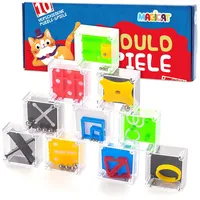 Magicat Premium Geduldspiele Set I 10 Herausfordernde Geduldspiele für