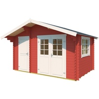 Lasita Maja Gartenhaus Keila 28 schwedenrot 2-Raum, 28 mm
