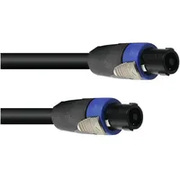 PSSO  Lautsprecherkabel Speakon 4x4 5m sw