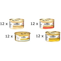 Purina 48 x 85g Feine Pastete Mix Gourmet Gold