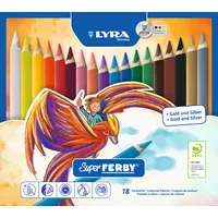 Lyra Pet Super Ferby Metalletui 18 St. mehrfarbig