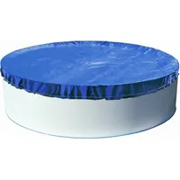 Evolution Abdeckplane Rund 300/320 cm Blau mit Übermaß Sommer
