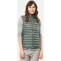 Jack Wolfskin Weiblich Pack & Go Weste, Hedge Green,