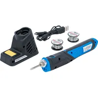 BGS Akku-Lötkolben 8 W mit Ladestation