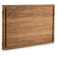 Konsimo® Schneidebrett, Braun, Eiche, Holz, Rechteckig, 25x35 cm, FSC