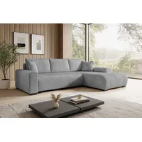 Fursell STOREZ24 L-Form Ecksofa NELLY inklusive Schlaffunktion, Ecke mit