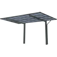 Ximax Wing Typ 80 mit Welldach Anthrazit 275,7 cm