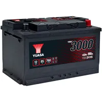 YUASA 12v 85ah Ybx3000 Smf B13 Autobatterie - Black