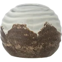 Bloomingville Kerzenhalter PAULA Ø 12xH10 cm, Braun