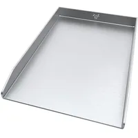 Tuning-art Grillplatte Universal Ø 18 cm Edelstahl weiß