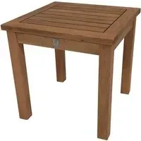 FRG Beistelltisch 40x40cm Eukalyptus